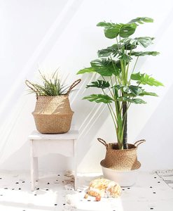 Best Selling Products Seagrass Belly Basket High Quality for Storage and Home Decor - Product Image 3