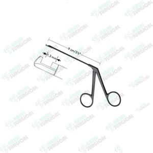 Micro pinzas para las orejas rectas, con revestimiento negro liso-Micro pinzas para las orejas-Instrumentos E.N.T GRAN VENTA - Product Image 1