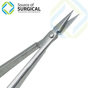 Micro Vannas Spring Scissors Stainless Steel Manual <b>Surgical</b> <b>Instruments</b> for Dissecting Forceps with Plastic Material - Product Image 3