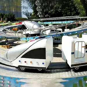 Pabrik Cina Mesin Hiburan Anak-anak Peralatan Fairground Roller Coaster Mini Kumparan Lempar untuk Dijual