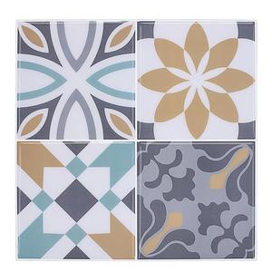 Tự Dính Trọng Lượng Nhẹ Không Thấm Nước Không Tốn Kém Moroccan Mẫu Gạch Bức Tranh Tường <span class=keywords><strong>Backsplash</strong></span> - Product Image 4