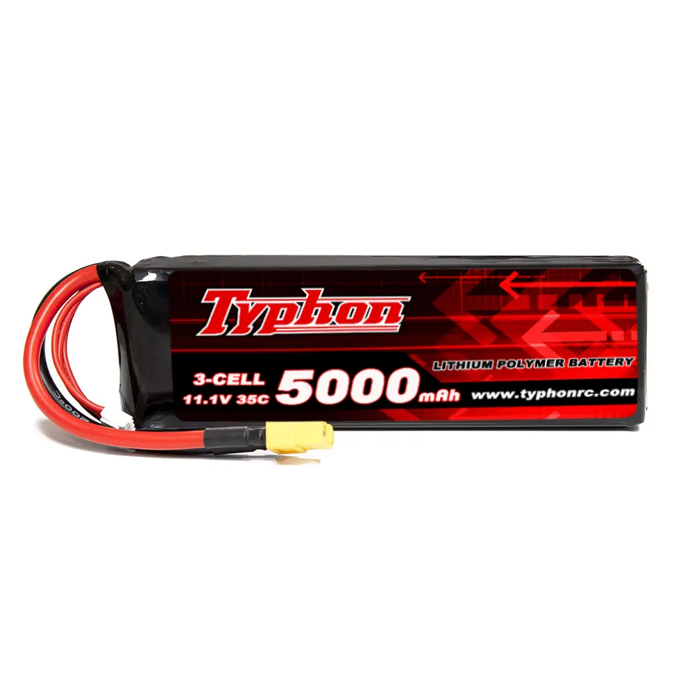 RC Lipo Battery 5200 mah 50C 11.1V High Discharge Rate Lipo Battery 5000 RC Lipo Battery 5200mah Bulk