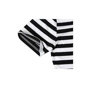 Summer Designer Loose Large Size Blank Long <b>Staple</b> Cotton Round Collar Men and Women Short Sleeves T Shirt - Product Image 6