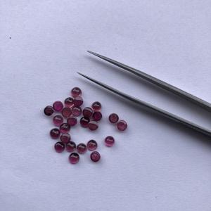 4Mm Màu Hồng Tự Nhiên <span class=keywords><strong>Tourmaline</strong></span> Mịn Vòng Lỏng Hiệu Chuẩn Cabochons Nhà Cung Cấp Cửa Hàng Trực Tuyến Bây Giờ Tại Nhà Máy Giá Làm Đồ Trang Sức Bây Giờ - Product Image 2