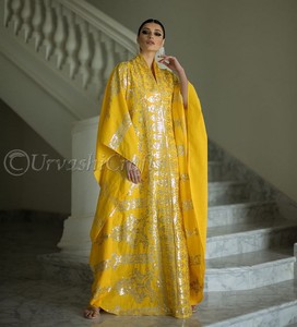 ชุดเดรสคาฟตานแฟชั่นสไตล์แอฟริกัน,ชุดเดรสคาฟตานเดรสคาฟตันแฟชั่นอิสลามตุรกีขนาดใหญ่หรูหราสำหรับผู้หญิง - Product Image 3