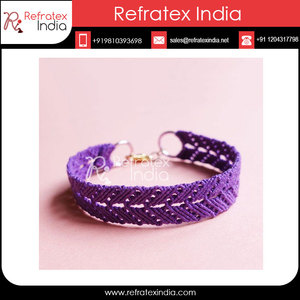 Ras du cou en macramé, bijoux faits à la main, en coton, nouvelle collection - Product Image 6