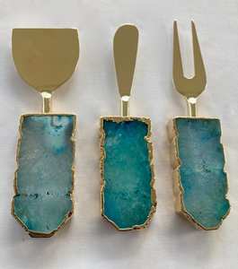 Cuchillos para Queso Ecológicos de Acero Inoxidable con Acabado Pulido Espejo para Bodas y Fiestas de Cumpleaños - Product Image 4