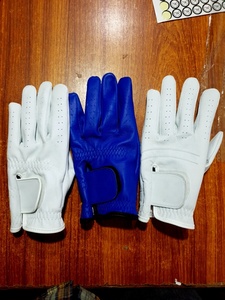 Gants de golf en cuir Cabretta pour la main gauche - Unisexe, couleur personnalisée - Product Image 4