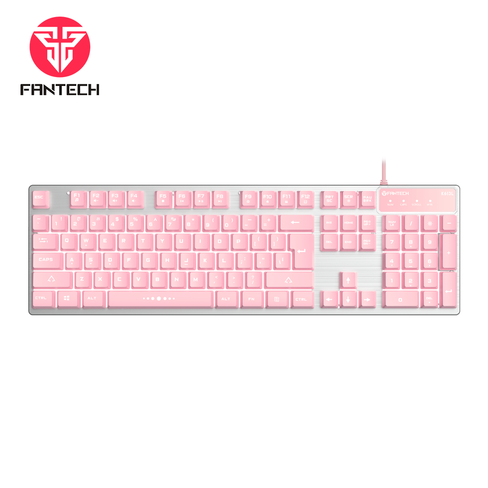 Fantech K613L Fighter II Pink Sakura Edition - Ergonomic Full-Size