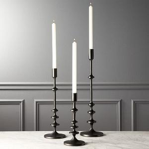 Black <b>Taper</b> <b>Candle</b> <b>Holders</b> - Product Image 1