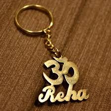 Top selling customerised new designer pure brass keychain at wholesale price - Product Image 3