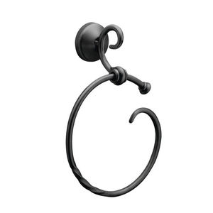 Porte-serviettes moderne écologique en métal moulé monobloc fait à la main pour salle de bain et cuisine - Product Image 6