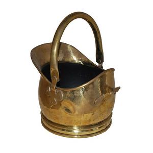 Brass Gold Color <b>Coal</b> Bucket Customized Size And Shape Fireplace <b>Coal</b> Bucket For Garden Decor Accessories - Product Image 4