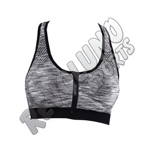 Soutien-gorge de sport grande taille, sans couture, respirant, yoga, entraînement personnalisé, haute élasticité, gym, bonnets amovibles, soutien-gorge de sport pour la course à pied - Product Image 6