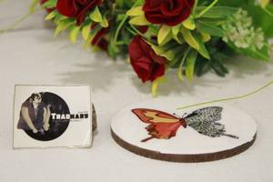 Sous-verres en MDF imprimés traditionnels pour table et tasse à thé pour protéger la surface de la table et des tapis à la maison Fabricant de bars et de restaurants d'hôtel - Product Image 4