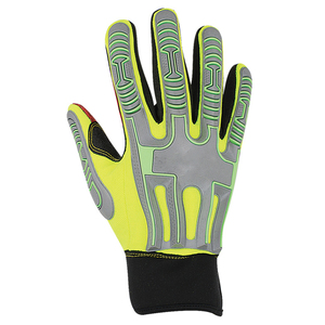 ถุงมือช่างป้องกันมือสำหรับงานก่อสร้างถุงมือนิรภัยทนต่อแรงกระแทก - Product Image 4