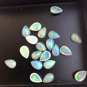Pera de ópalo etíope natural de 8mm y 10mm, cabujones sueltos al por mayor, tienda de proveedores, piedras en línea, fabricación de joyas DIY Alibaba - Product Image 3