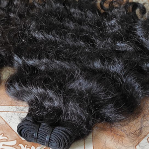 Expédition internationale 12A Grade Qualité Temple naturel Extensions de cheveux non transformés Couleur des cheveux indiens Bundles humains de haute qualité - Product Image 1