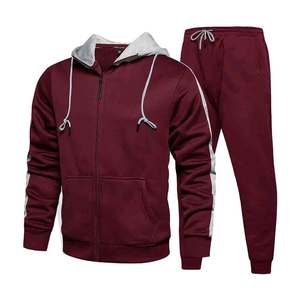Conjunto de sudaderas con capucha transpirables de deporte de invierno de talla grande para hombre - Product Image 5