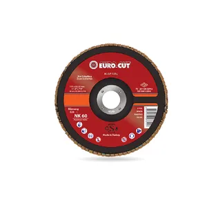 Migliore vendita disco abrasivo 115mm-180mm Flap ruota-alluminio-zirconio EN12413 Standard OSA certificato Made in turchia