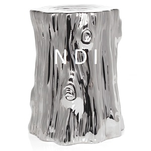 Mesa de esquina decorativa hecha a mano, muebles de dormitorio para el hogar, mesa de centro de Metal de aluminio con acabado antiguo brillante - Product Image 3