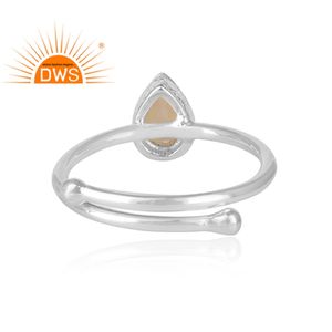 Ensemble de perles en argent Sterling 925, anneau fantaisie, vente en gros, ornée de pierres précieuses, pour filles, offre spéciale - Product Image 4