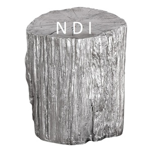 โต๊ะกาแฟแบบตอกสไตล์ที่เป็นเอกลักษณ์โต๊ะข้างอะลูมิเนียมตกแต่งอย่างแวววาวสำหรับบ้านโรงแรมร้านอาหาร - Product Image 5