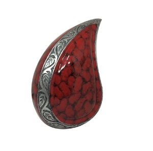 โกศสำหรับขี้เถ้าผู้ผลิตผู้ค้าส่งการฉีกขาดสีแดงพรีเมี่ยม - Product Image 3