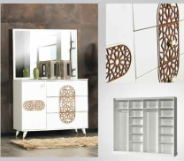 เตียง เฟอร์นิเจอร์ห้องนอน เพตุนยา ดีไซน์ทันสมัย หรูหรา ราคาดี - Product Image 3