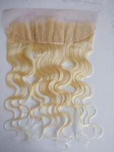 Paquetes de cabello indio Rubio 613, pelucas de encaje HD con ondas naturales suaves de 30 pulgadas, modelo de cuerpo de alta calidad, tejido indio - Product Image 4