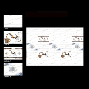 กระเบื้องผนังเซรามิกสีขาวมันวาว300x450mm ดีไซน์พิเศษสำหรับห้องครัวมาใหม่ - Product Image 3