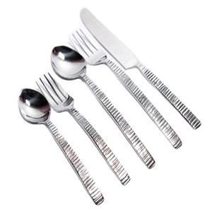 Ensembles de couverts en acier inoxydable à manche forgé Ensemble de couverts en acier inoxydable royal Ensemble de couverts en argent poli - Product Image 1