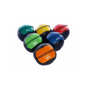 Pelota médica de goma suave y pequeña para hacer ejercicio, Balones médicos de peso, Medicine en la pared, juego de Lbs - Product Image 3