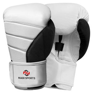 Gants de boxe en cuir véritable, marque privée, personnalisés, de haute qualité, livraison rapide, Cool, gants en cuir PU - Product Image 4