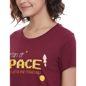 Conjunto de verano para mujer, camiseta informal con pantalón corto, talla grande, para dormir - Product Image 5