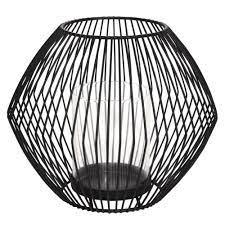 Lanterne votive en fer argenté personnalisable avec design unique d'art moderne fait à la main pour la maison décorations de Noël Logo personnalisé - Product Image 2