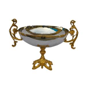 Customized <b>Silver</b> Polished Steel Serving <b>Bowls</b> for Kitchenware and Travel Durable Metal Utensils - Product Image 4