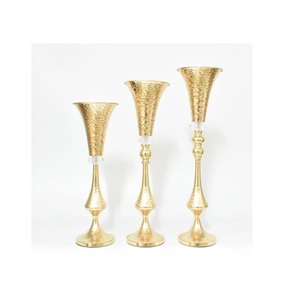 Wedding Props Flower Road Lead Iron Flower <b>Vase</b> <b>Stand</b> Wedding Table Centerpieces Decoration Event Party Stage Decoration - Product Image 5