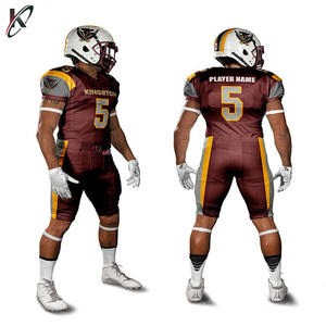 Maillot de football américain à personnaliser, tenue de football, nouveau design, prix en gros, - Product Image 3