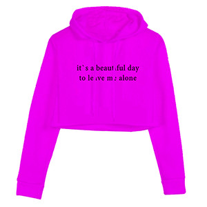 เสื้อมีฮู้ดเสื้อครอปหลายสี - Product Image 1