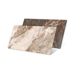 Carreaux de sol et de mur en porcelaine vitrifiée, aspect granit moderne, entièrement polis et émaillés, 600x1200mm, antibactériens, résistants aux acides, pour hôtel - Product Image 2