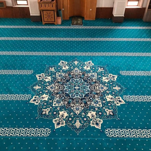 Wall to Wall Special Woven Mosque Carpet Acrylic Polypropylene Polyamide Wool Carpet Special Production Floor Carpet - Product Image 6