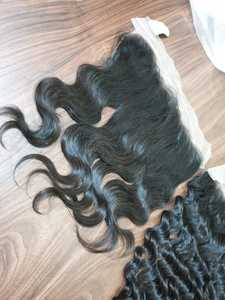 ผมต่อแท้ 100% เรมี่ฮิวแมนแฮร์ เวียดนาม คุณภาพสูง บางพิเศษ HD Lace Closure Frontal ลอนธรรมชาติ - Product Image 5