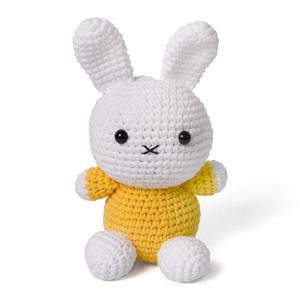 Lapin en crochet fait main du Vietnam, peluche douce, jouet à mâcher pour bébé, idée cadeau de Noël, sac OPP - Product Image 1