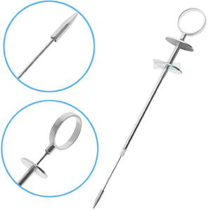 Instruments vétérinaires de qualité supérieure : Extracteur de tumeurs à double lame en acier inoxydable pour mamelons - Product Image 3