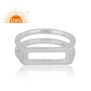 Nouvelle bague empilable artisanale en argent sterling fin 2026 pour femme – Fabricant de bijoux en argent - Product Image 2