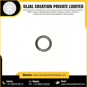 Sejal Creation High Quality <b>Split</b> Sterling Silver Jump <b>Ring</b> Connectors Economic Jewelry Making Components Wholesale Price - Product Image 6