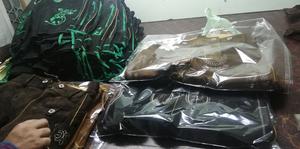 Derniers pantalons bavarois allemands conçus sur mesure pour hommes Oktoberfest Lederhosen noir décontracté taille moyenne droite écologique - Product Image 6