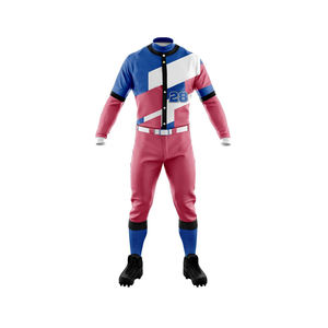 Ensembles d'uniformes de baseball et softball respirants par sublimation personnalisée de haute qualité Vêtements de sport Conception de nom d'équipe de grande taille Haute visibilité - Product Image 3