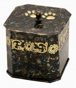 โกศใส่ศพของสัตว์เลี้ยงทำจากเหล็กสีทองเป็นมิตรต่อสิ่งแวดล้อมพร้อมตราอุ้งเท้าแกะสลักสำหรับแมวโลโก้ปรับขนาดได้ตามต้องการ - Product Image 6